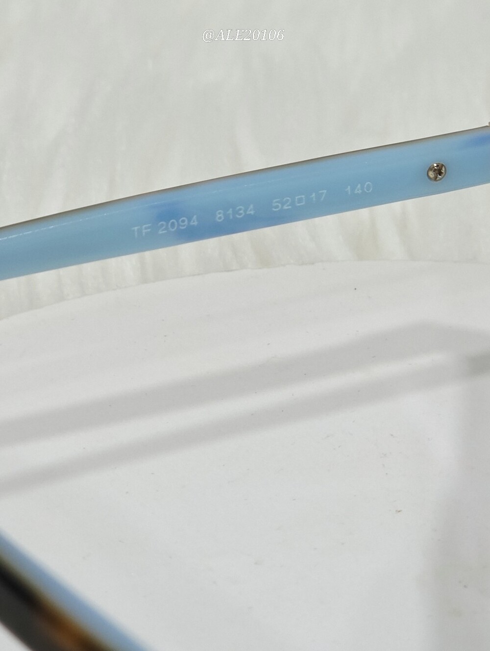 Tiffany & Co TF2094 Blue Tortoise Prescription Eyeglass Frames - Picture 5 of 11